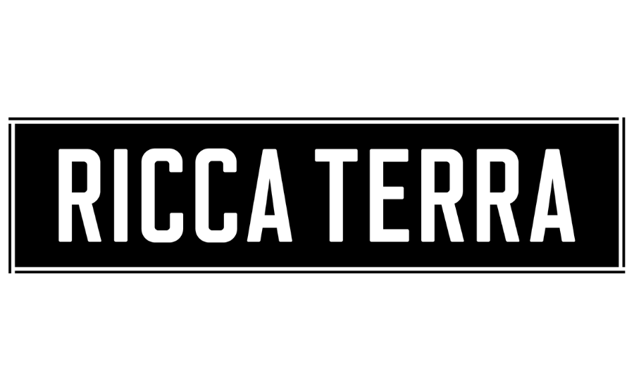 Ricca Terra black logo